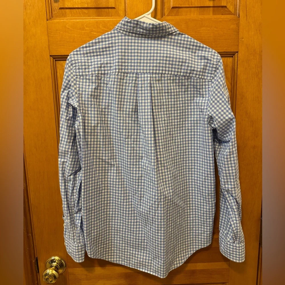 Ralph Lauren big boy Blue Gingham Shirt